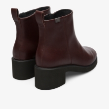 Camper Dark Brown Ankle Boots Womens - Wonder Online Ireland | NQJBM8627